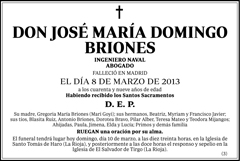 José María Domingo